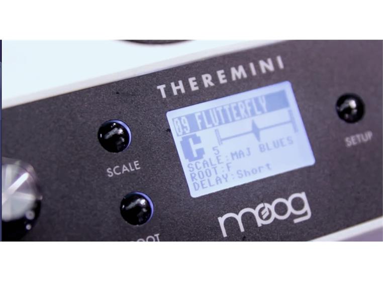 Moog Theremini - Etherwave Theremin Wavetable, Pitch korreksjon og CV utgang